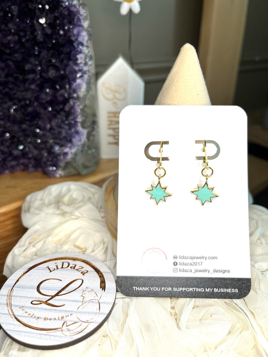 Star earrings